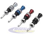 Anchor-Tight Locking Trans Dipstick 3\" Direct Mount For Powerglide (Brite)